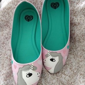 TUK Unicorn 🦄 Flats US Women's 9